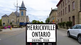 🚗 4K Scenic Drive Through Merrickville – Ontario’s Prettiest Village Awaits 🏰🌊 [upl. by Anitnerolf692]