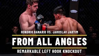 Honorio Banario vs Jaroslav Jartim  ONE From All Angles [upl. by Anal941]