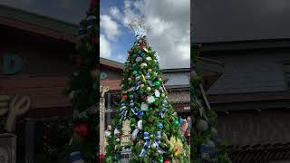 The 2024 Christmas Tree Stroll from Disney Springs  Disney Parks disneysprings disneyholidays [upl. by Selegna]