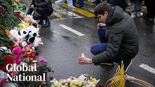 Global National March 24 2024  Russians unite for day of mourning after Moscow attack [upl. by Leunamesoj277]