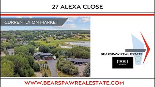 Bearspaw Real Estate Luxury Tour 27 Alexa Close [upl. by Tamberg246]