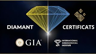 Diamants certifiés  GIA ou IGI  On compare   Comparing GIA And IGI Certified Diamonds [upl. by Artek]