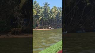 Honnavar Heaven on Earth🌴🌴🛶 honnavara boat youtube travel karnatakatourism travel world [upl. by Dnalhsa]