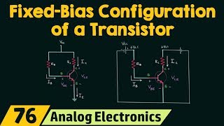 FixedBias Configuration of a Transistor [upl. by Yerffoej]