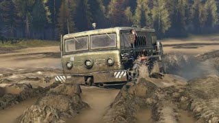 Find the garage trailer Part 4 Mudrunner [upl. by Sandberg]