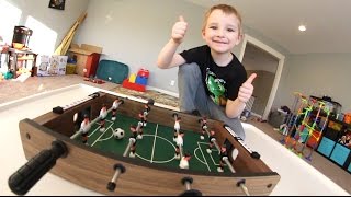 FATHER SON MINI FOOSBALL [upl. by Ciaphus]