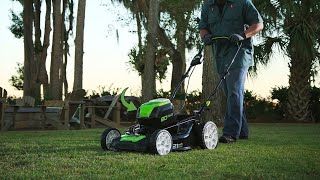 Greenworks 80V Lawn Mower Review  Powerful and Efficient Grass Cutting [upl. by Erlewine]