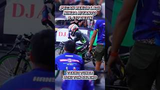 NGERI‼️PECAH REKOR LAGI NINJA FFA TEKNO TUNER TEMBUS 96 DETIK shortvideo dragrace teknotuner [upl. by Salvidor726]