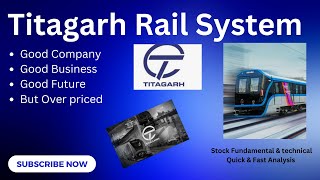 PSU Titagarh Rail System Stock Analysis Should we Buy or Wait  Jupitor Wagons Compititor [upl. by Zoarah]