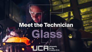 Meet the Technicians  Glass Blowing with Laura  UCA [upl. by Geiger]