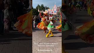 Daisy Duck as Miss Harvest in Mickey’s Halloween Celebration Parade at Disneyland Paris 2023 [upl. by Aitret652]