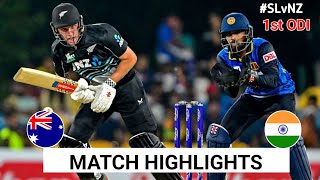 Sri Lanka Vs New Zealand 1st ODI Match 2024 Highlights  1st ODI 2024  SL Vs NZ Match Highlights [upl. by Dyl]