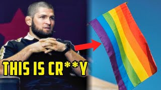 KHABIB SHOCKED EVERYONE WITH HIS REPLY [upl. by Ellekcim238]