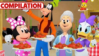 Minnies BowToons 🎀  NEW 15 Minute Compilation  Part 6  Party Palace Pals  disneyjr [upl. by Elletse669]