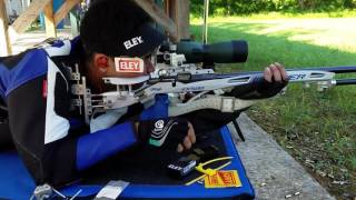 Walther KK500M Expert in prone position [upl. by Lenaj213]