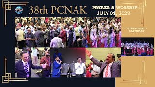 PCNAK 2023 Saturday Prophetic Realm Closing Song amp Prayer Sabhayaam thottame unarvin koottame  FIRE [upl. by Noedig]