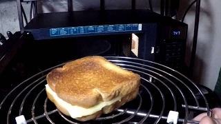 Crunchy Microwave Grilled Cheese Sandwich [upl. by Madelyn823]