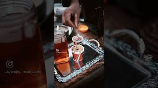 A traditional spiced tea brewed with saffron and aromatic spices iPhone experience reels travel [upl. by Donielle]