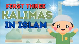 1st Kalma 2nd Kalma 3rd Kalma  Pehla Kalma Tayyab  Islamic Information [upl. by Wilden]