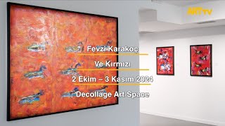 Fevzi Karakoç  Ve Kırmızı  Decollage Art Space [upl. by Elmore896]