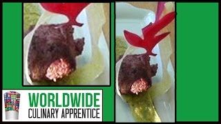 Creating Beautiful Vegetable Garnishes Mastering Potato Paste and Food Plating Techniques [upl. by Arahk]