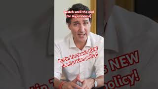 LIBERAL MELTDOWN JUSTIN TRUDEAUS NEW IMMIGRATION REFORM migrationpolicy canada justintrudeau [upl. by Ecinrahs451]