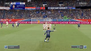 FIFA 22  MESSI 34 METERS FREE KICK [upl. by Amato]