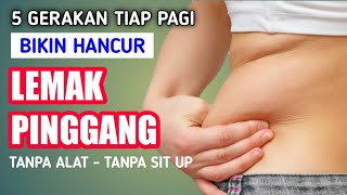 Membakar lemak PINGGANG samping [upl. by Aenaj]