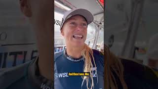 Tatiana Weston Webb breaks down one of the biggest moments in womens surfing 🔟 [upl. by Rebme401]