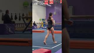 Level 3 beam routine gymnastics usag littlegymnast taylorswift viral fyp [upl. by Fannie]