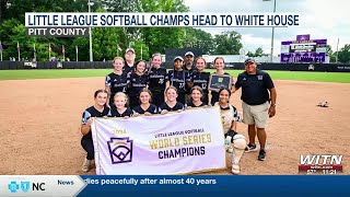 Pitt County’s Little League Softball World Series champs will visit White House Thursday [upl. by Blackington191]