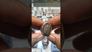 Black Opal Ethiopia Dimensi 23 x 15 x 8 mm Ring Perak Custom  Wildan Gemstone [upl. by Allveta560]