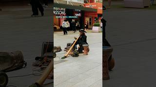 quotMove itquot on the Didgeridoo  an indigenous aboriginal musical instrument Busking at Rundle Mall [upl. by Ettennal666]