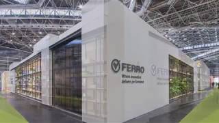 Ferro at CEVISAMA International Exhibition of Ceramics 2019 [upl. by Newmark809]