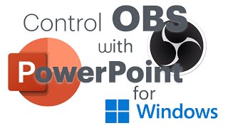 Control OBS with PowerPoint Windows version [upl. by Arimat223]