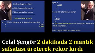 Edip Yüksel T Celal Şengörden Papyonlu Mantık Safsataları [upl. by Sherborne]