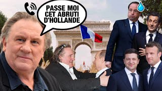 Gérard Depardieu fracasse la classe politique Française compilation des meilleurs moments [upl. by Geraint]