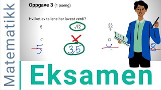 Eksamen 2020  10 Klasse  Matematikk  Oppgave 3 [upl. by Himelman211]