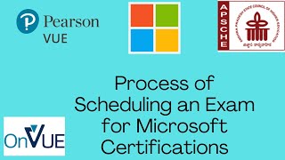 Exam Scheduling Process for MICROSOFT Certifications  MTA  FUND  MCP Pearson Vue  OnVue Mode [upl. by Siurtemed]