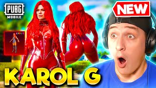 NEW KAROL G CRATE OPENING PUBG MOBILE [upl. by Feerahs]