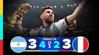 ARGENTINA 3 X 3 FRANÇA PÊNALTIS 42 🏆Final Copa do Mundo 2022 🎙️Galvão Bueno ⚽ melhores momentos [upl. by Yentrok677]