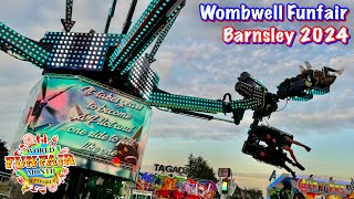 Wombwell Funfair Barnsley September 2024 [upl. by Liuqnoj]