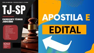 Apostila ESCREVENTE TÉCNICO JUDICIÁRIO TJSP 2024 – Concurso Tribunal de Justiça São Paulo 2024 [upl. by Adnamor97]