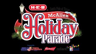 2020 McAllen Holiday Parade presented by HEB PreShow [upl. by Elleoj667]