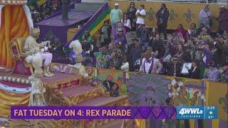 King of Carnival shares a toast with Mayor Cantrell [upl. by Sandye]