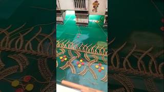 Embroidery machine video [upl. by Okiam]