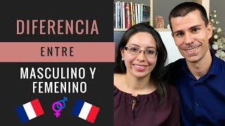 Diferencia entre MASCULINO y FEMENINO en francés  Genero en francés [upl. by Born]