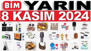 BİM YARIN ✅ BİM 8 KASIM 2024 KATALOĞU ✅ CUMA AKTÜEL ÜRÜNLER  RESMİ KATALOG  NET ANLATIM [upl. by Ilaire]