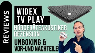 Widex Tv Play  Unboxing amp Review von Onlinehoergeraetde [upl. by Eamanna249]