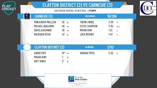 Clayton District 2 v Carnegie 3 [upl. by Burgess]